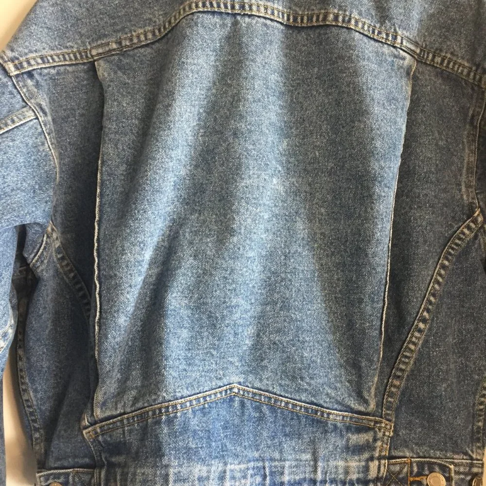 VINTAGE ESPRIT DENIM JACKET - Picture 3 of 9